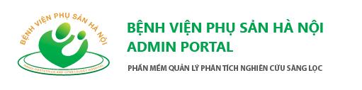 BỆNH VIỆN PHỤ SẢN HÀ NỘI
ADMIN PORTAL